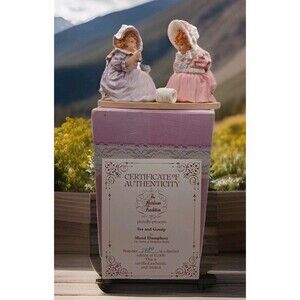 New In Box Tea And Gossip Maude Humphrey Bogart H1301 Figurine & Box Retired COA